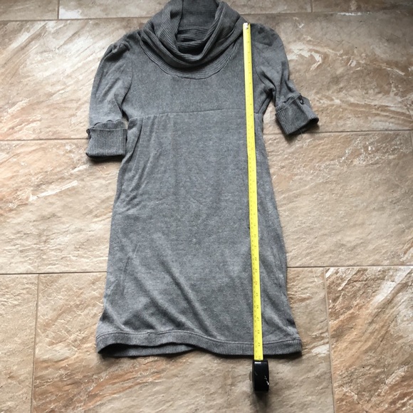 Cowl Neck Sweater Dress (Size XS) - Picture 6 of 8